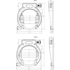 Antivol De Cadre ABUS AMPARO 4650X NR Black OE -BRN Soldes antivol de cadre abus amparo 4650x nr black oe 2