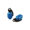 BOUCHONS VALVE GRENADE Bleus / La Paire -BRN Soldes bouchons valve tun r grenade bleus la paire