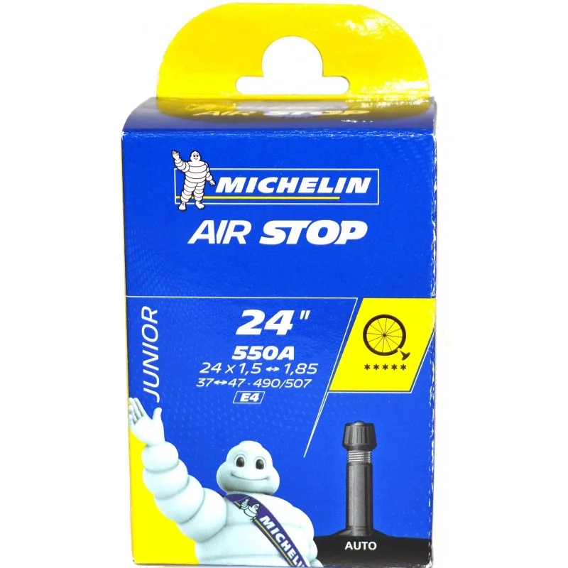 CAA MICHELIN Airstop 24"X1.5/1.85 Schrader 34 Mm 3 CAA MICHELIN Airstop 24"X1.5/1.85 Schrader 34 Mm