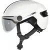 Casque ABUS HUD-Y ACE Shiny Blanc - Taille M