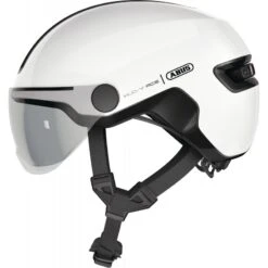 Casque ABUS HUD-Y ACE Shiny Blanc - Taille M