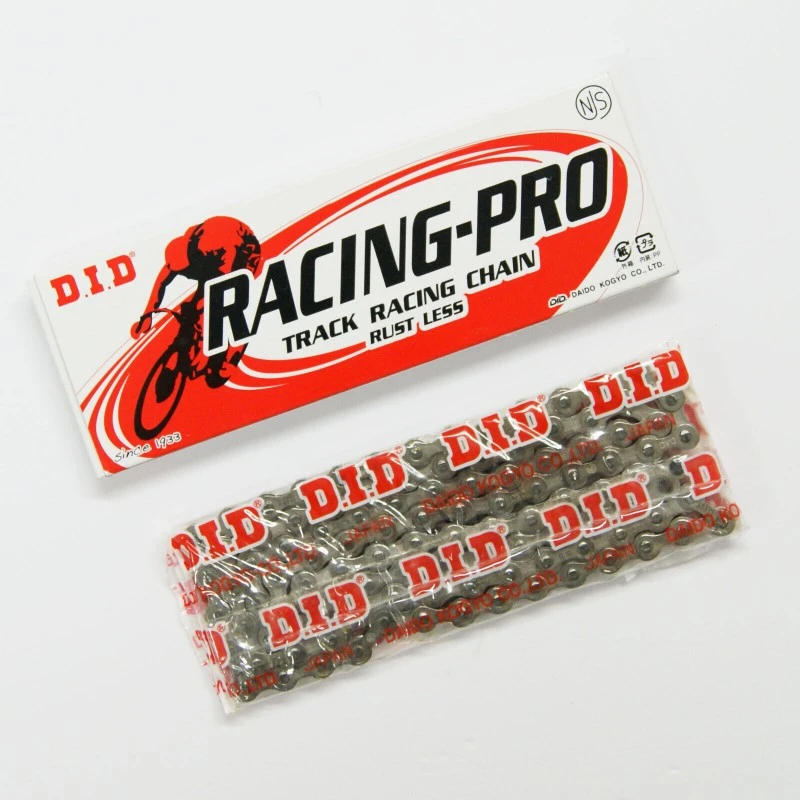 Chaîne Pignon Fixe D.I.D Racing Pro Chromé 3 Chaîne Pignon Fixe D.I.D Racing Pro Chromé