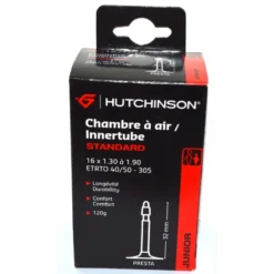 CHAMBRE A AIR Hutchinson 16"x1.30-1.90" SV 32 Mm