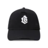 COLLECTIVE CAP LOGO BASEBALL BLK/WHT -BRN Soldes collective cap logo baseball blk wht