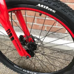 Custom VTT KRON 26" CUSTOM Rouge -BRN Soldes custom vtt kron 26 custom rouge 4