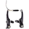 FREINS TEKTRO V-BRAKES AV/AR ALU 110MM Black -BRN Soldes freins tektro v brakes av ar alu 110mm black