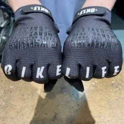 Gants BIKELIFE 'Trick List' Noirs -BRN Soldes gants bikelife trick list noirs 6