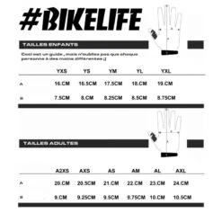 Gants BIKELIFE 'Trick List' Kids Noirs -BRN Soldes gants bikelife tricklist kids noirs 2