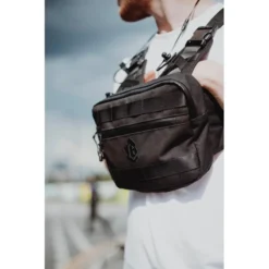 Gillet COLLECTIVE Chest Rig Noir -BRN Soldes gillet collective chest rig noir 3