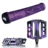 Pack DEMOLITION Pédales Trooper Noir-violet + Poignées ODI Hucker Violet