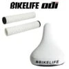Pack Selle BIKELIFE Grippie Blanche+ Poignées CULT-VANS By ODI Blanc -BRN Soldes pack selle bikelife grippie blanche poignees cult vans by odi blanc