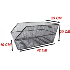 Panier Arrière Basil Cento Noir -BRN Soldes panier ar basil ar cento bk 2