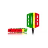 Pédales DEMOLITION Trooper Rasta -BRN Soldes pedales demolition trooper rasta