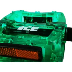 PEDALES ICE FAST 9/16ème Kristal Vertes -BRN Soldes pedales ice fast 9 16eme kristal orange 2