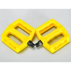 Pédales Mafia Bike 9/16e Jaunes -BRN Soldes pedales mafia bike 916e jaunes 2