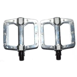 Pédales P&A VTT/BMX 9/16" Aluminium Chromée -BRN Soldes pedales pa vttbmx 916 aluminium chromee 2