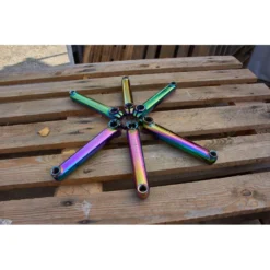 PEDALIER KHE MVP RHD 170MM 8T Oil Slick -BRN Soldes pedalier khe mvp rhd 170mm 8t oil slick 4