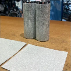 Pegs XLC 10mm Chromés Grip Transparent -BRN Soldes pegs xlc 10mm chromes grip transparent 3