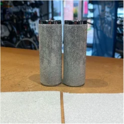 Pegs XLC 10mm Chromés Grip Transparent -BRN Soldes pegs xlc 10mm chromes grip transparent 4