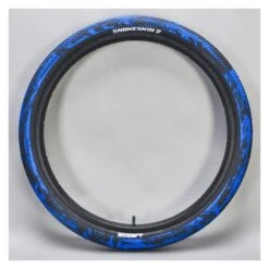 Pneus SnakeSkin 2 De Mafia Bikes X2 (paire) - 27,5 Pouces - Marble Bleu