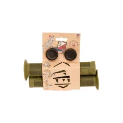 Poignées S&M CREDENCE Vertes Army