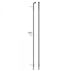 Rayon SAPIM Race Inox 14G X 236 Mm Noir - L'unité