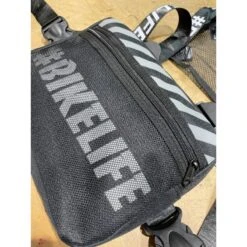 Sacoche BIKELIFE Chest Rig Noire -BRN Soldes sacoche bikelife chest rig noire 10