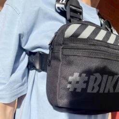 Sacoche BIKELIFE Chest Rig Noire -BRN Soldes sacoche bikelife chest rig noire 6