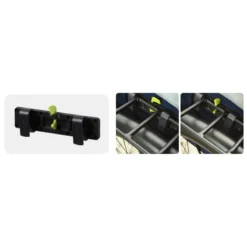 BASIL SACOCHE AR SIMPLE "URBAN DRY SHOPPER" 20L NOIR MAT -BRN Soldes sacoche pa ar simple pna etanche 254l 2