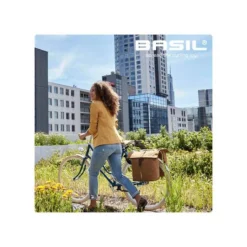 Sacoches BASIL Double City 28-32L Bonbon -BRN Soldes sacoches basil double city 28 32l bonbon 2