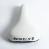 Selle BIKELIFE Grippie Blanche -BRN Soldes selle bikelife grippie blanche