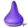 Selle BIKELIFE Violette Logo Vert 2 Selle BIKELIFE Violette Logo Vert -BRN Soldes selle bikelife violette logo vert