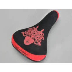 Selle Mafia Bike Medusa Rouge -BRN Soldes selle mafia bike medusa rouge 1