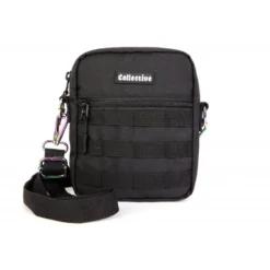 Shoulder Bag COLLECTIVE Logo Noir