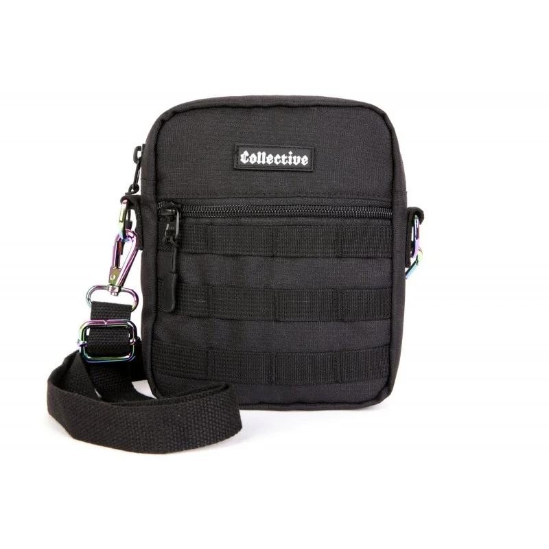 Shoulder Bag COLLECTIVE Logo Noir 3 Shoulder Bag COLLECTIVE Logo Noir