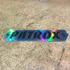 Sticker BIKELIFE Patrox Holographic -BRN Soldes sticker bikelife patrox holographic