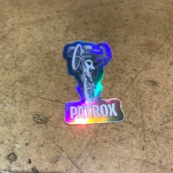 Sticker BIKELIFE Patrox Wheeling Holographic -BRN Soldes sticker bikelife patrox wheeling holographic 1