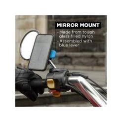 Quad Lock Support Téléphone QUADLOCK Mirror -BRN Soldes support telephone quadlock mirror 2