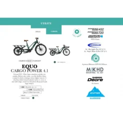 VAE CARGO O2FEEL EQUO POWER 4.1 VERT EMERAUDE -BRN Soldes vae cargo o2feel power 41 vert emeraude 2