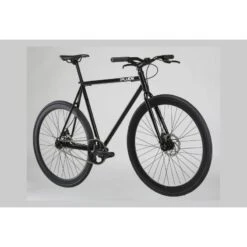 Vélo Fixie FLUIDE AM-PM Disk Noir - Taille 55 -BRN Soldes velo fixie fluide am pm bleu taille 55 1